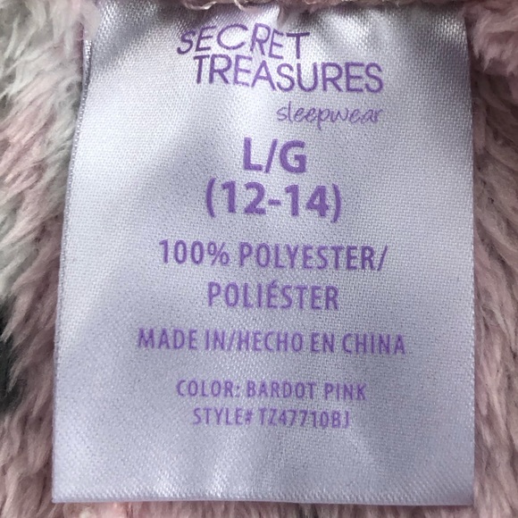 Count your sheep before you sleep! Warm & cute fleece pink pj’s with sheep - Picture 9 of 10